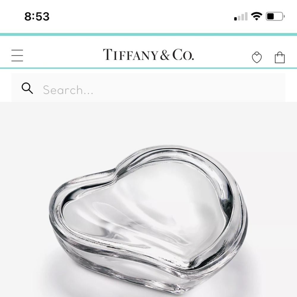 Tiffany & Co. Elsa Peretti Heart Box